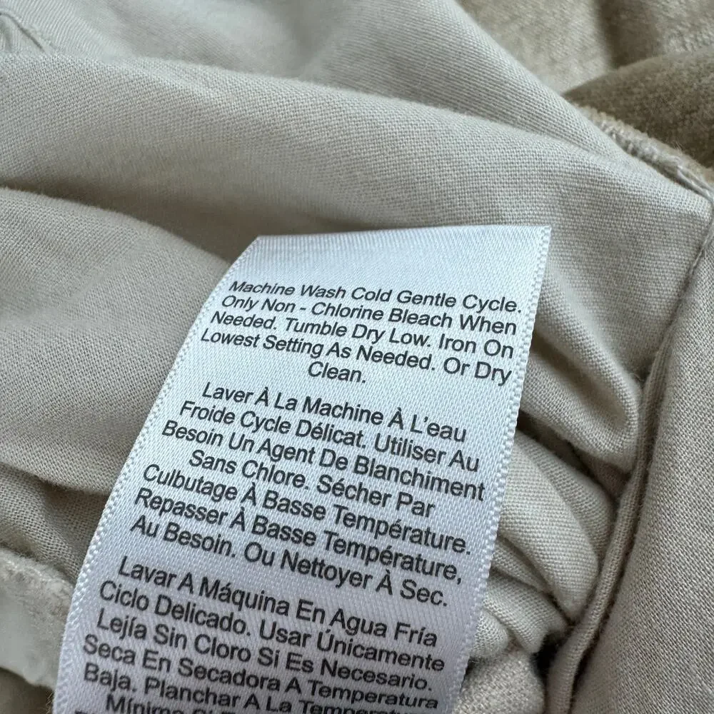 West Elm Velvet Duvet Cover in Sand Full/Queen